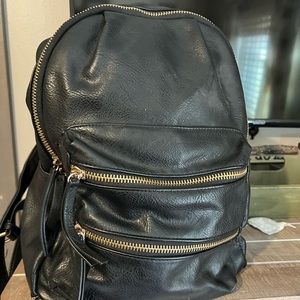 Madison west leather backpack
